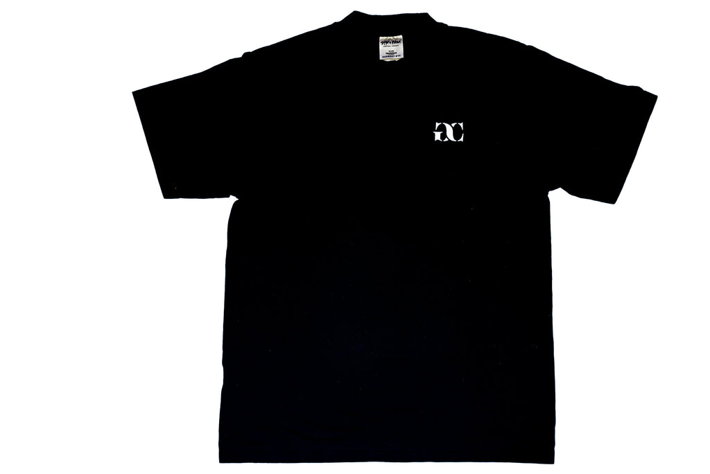 Triple Cross Black Tee